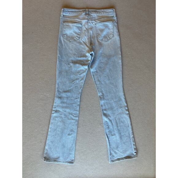 L'AGENCE Oriana high-rise straight-leg jeans sierra light wash 27 - Picture 3 of 7